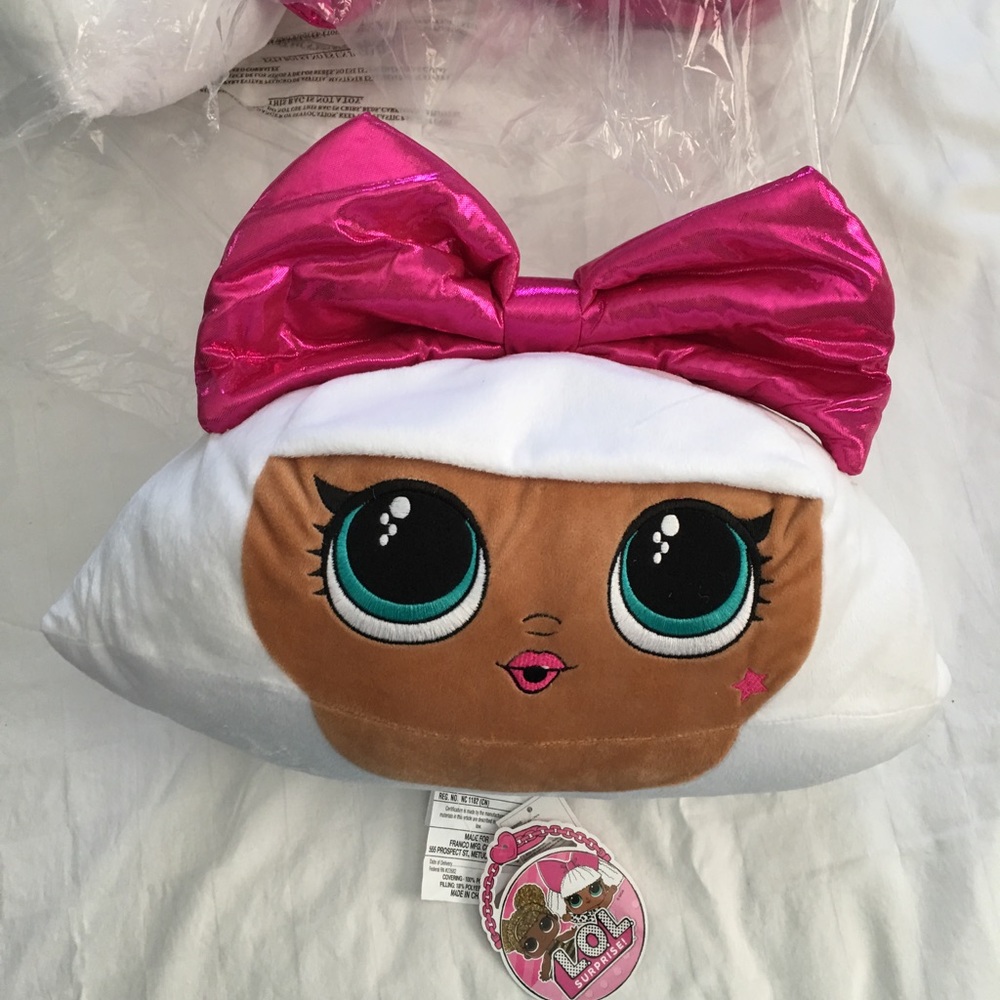 NWT LOL surprise doll Plush doll face